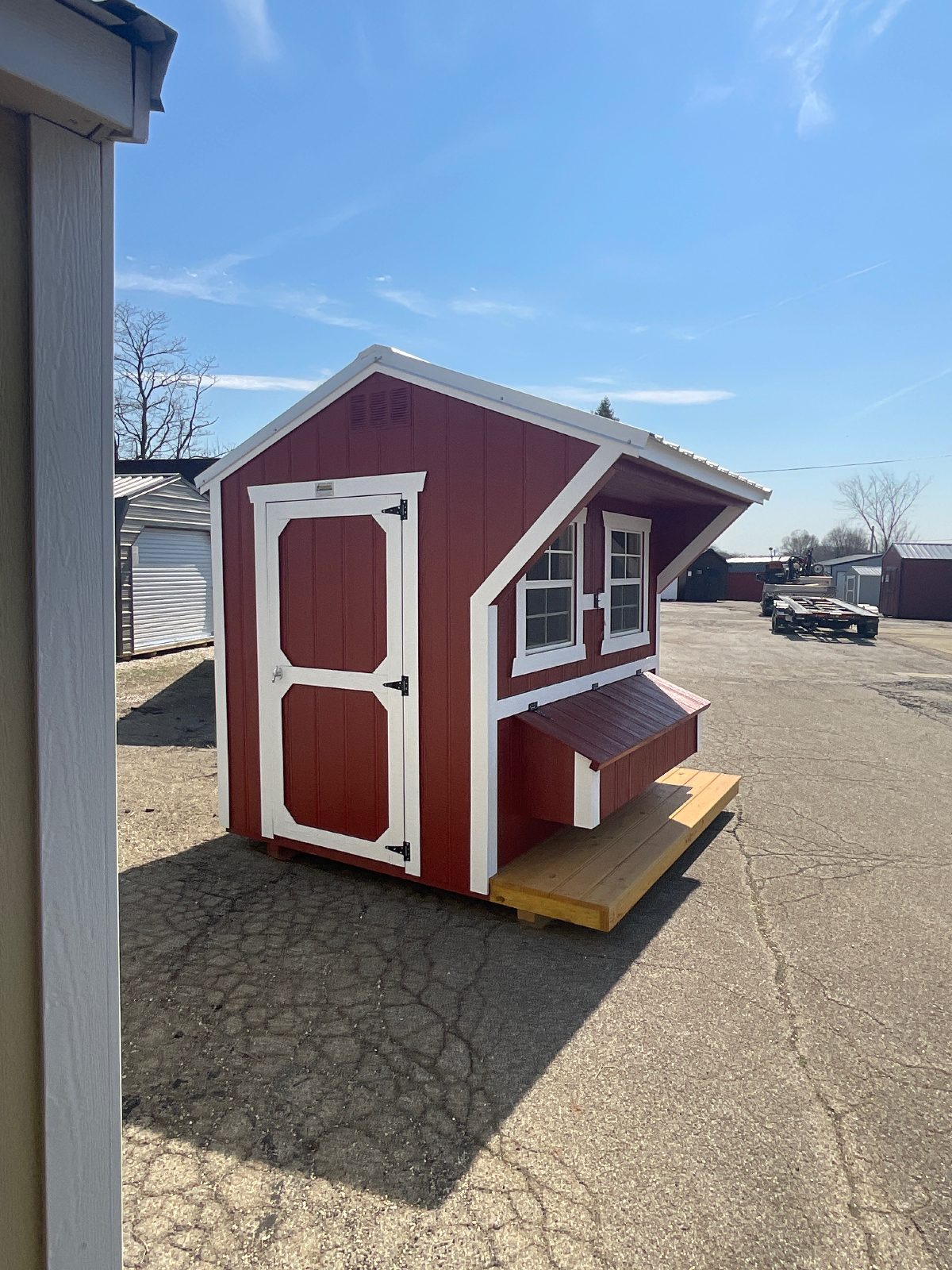6' x 8' 2026 6x8 Chicken Coop with A-Frame Roof in Ravenna, OH for sale in Ravenna, OH